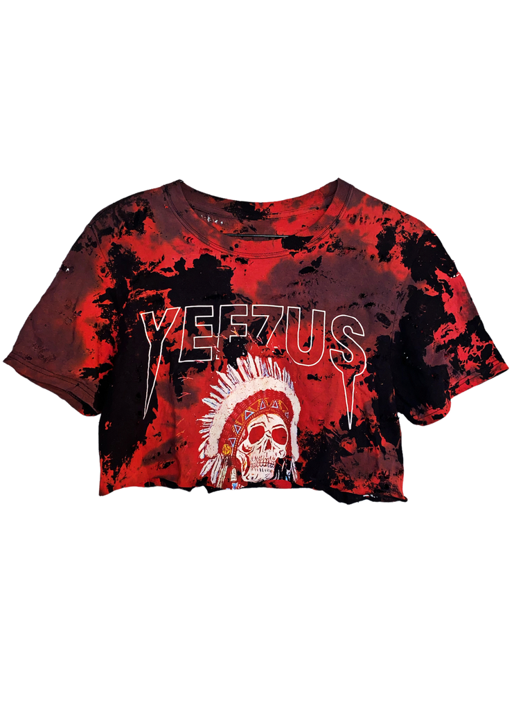 Yeezus top bleached shirt